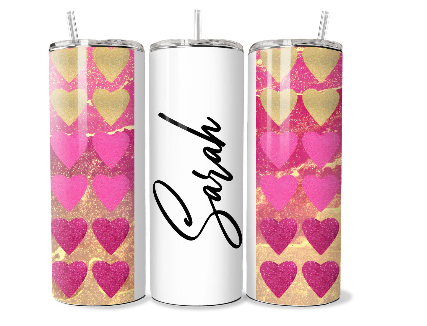 Customized Valentine 20 oz Stainless Steel Tumbler