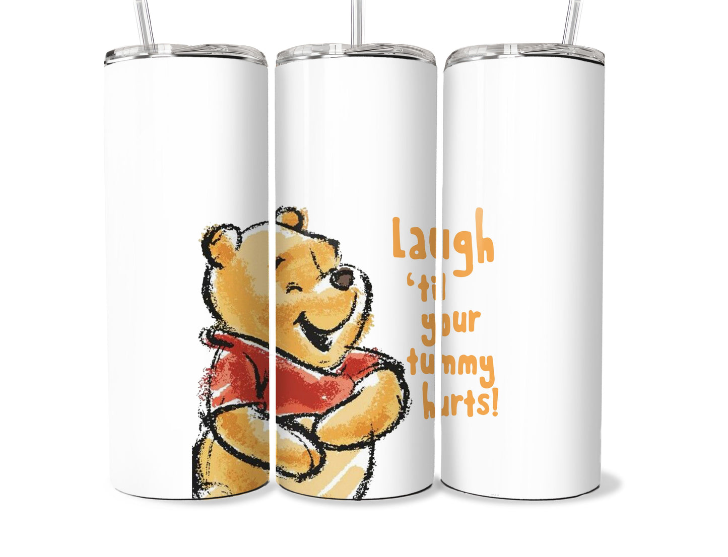 Winnie the pooh Tumbler 20 oz Stainless Steel Tumbler