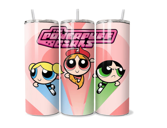 PowerPuff girls 20 oz Stainless Steel Tumbler