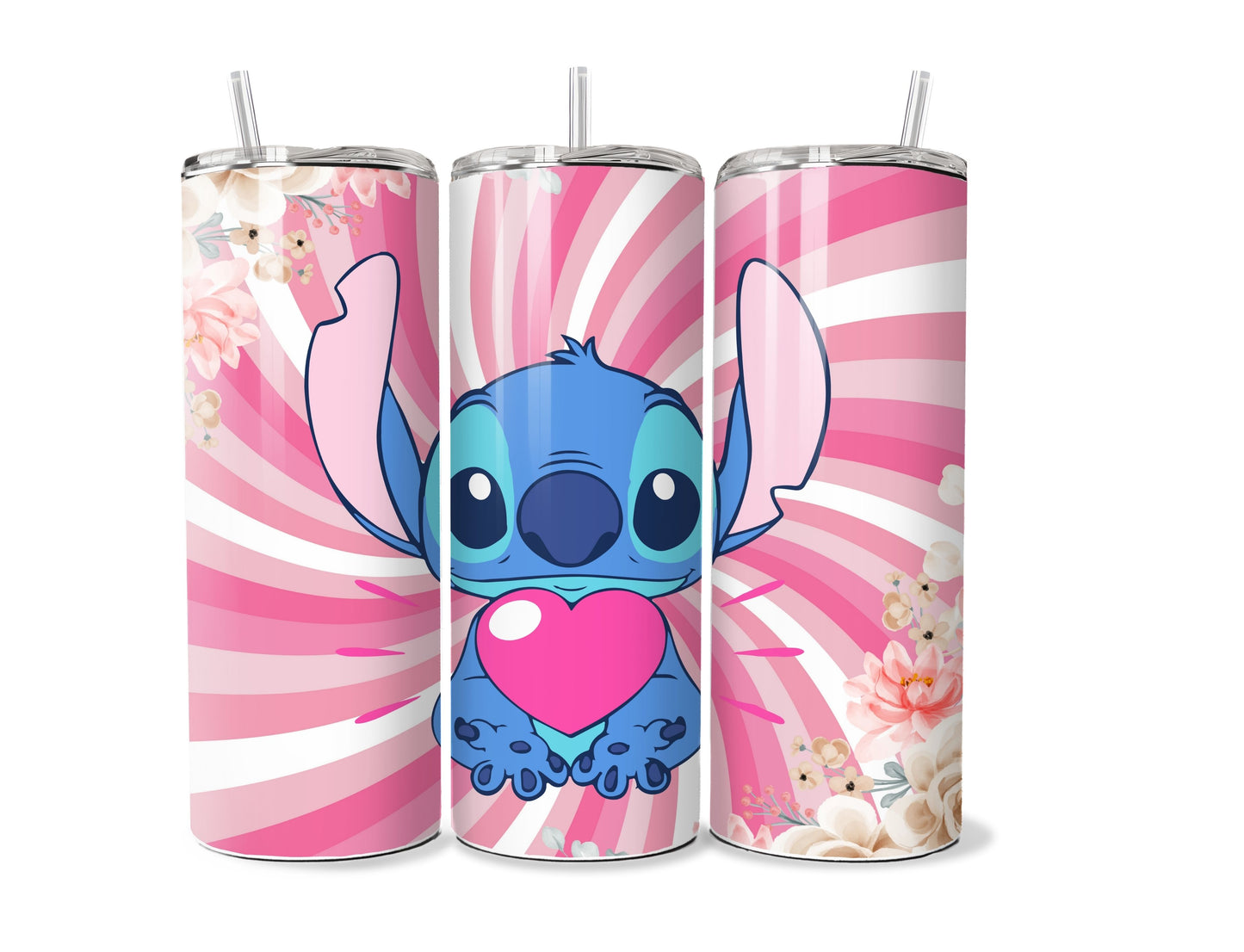 Pink stitch 20 oz Stainless Steel Tumbler