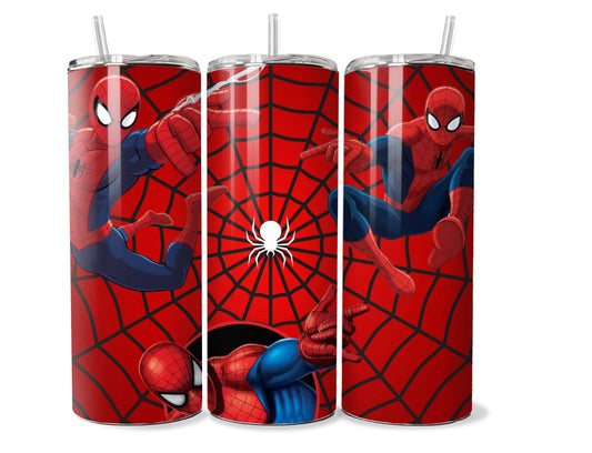 Spiderman 20 oz Stainless Steel Tumbler